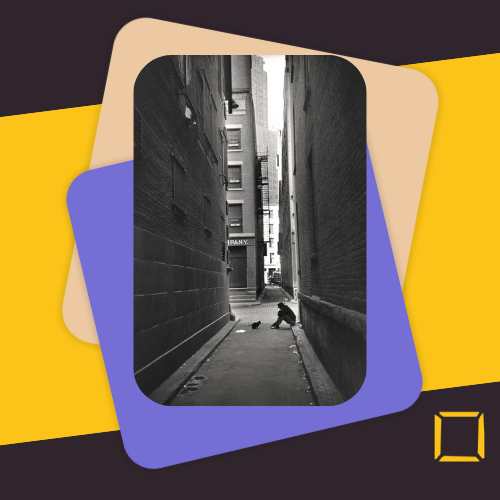 Alone in the City by Henri Cartier-Bresson