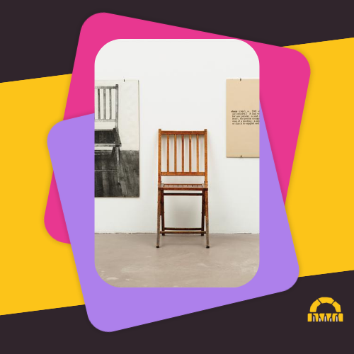 One and Three Chairs by Joseph Kosuth